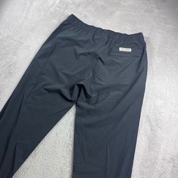 Fair Harbor Men The One Pant Charcoal Gray Performance Stretch Drawstring Size M - Picture 10 of 11
